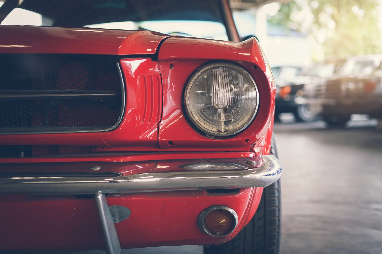 Car Sitting For Years Brought In For Repairs At Tower Service Station, Hamilton